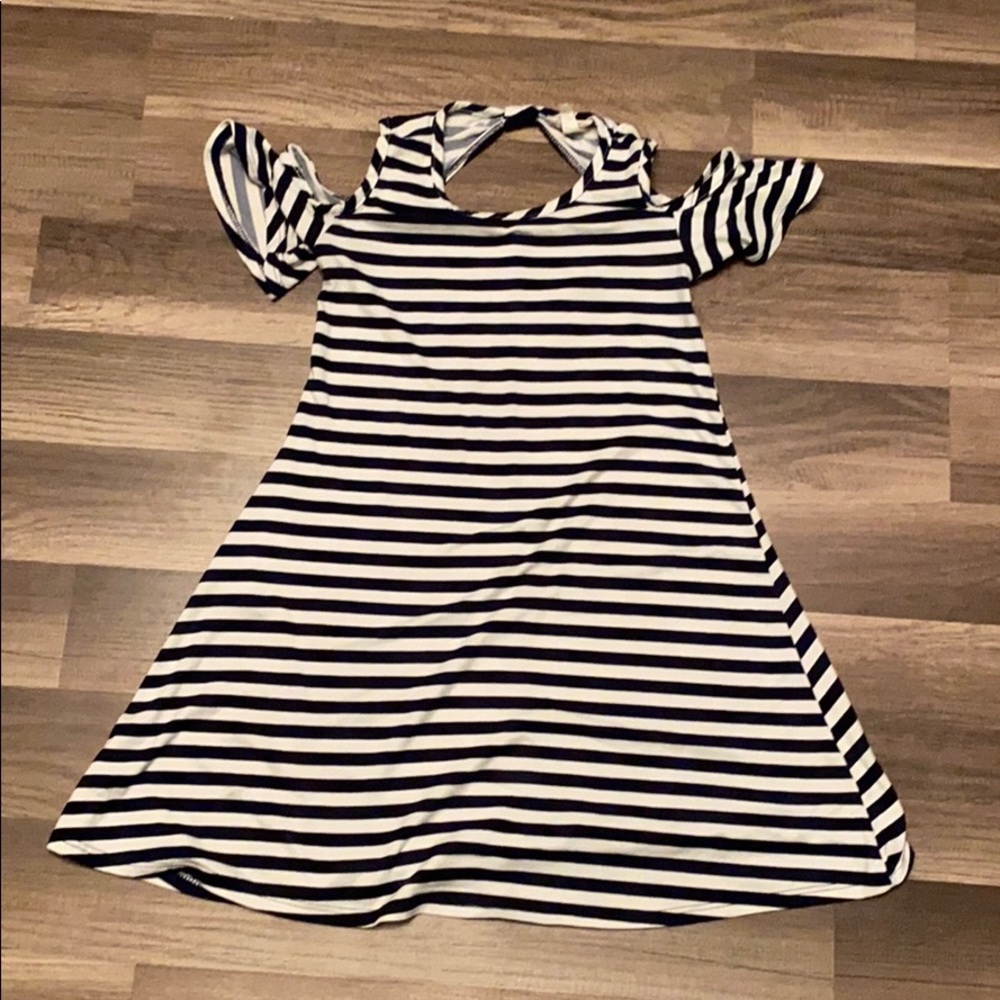 Girls strip dress